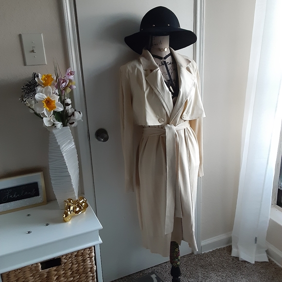 Calvin Klein Knit Belted Cardigan Size M - Picture 3 of 12